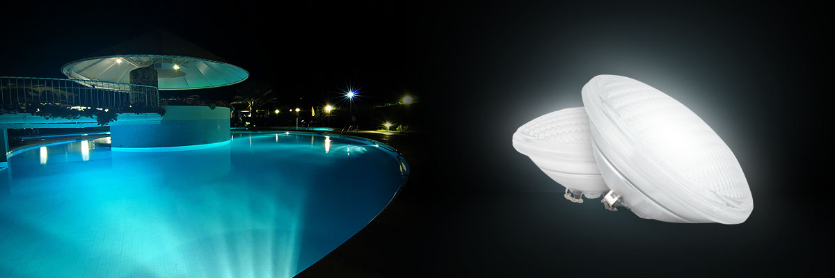 Illuminazione LED per piscine