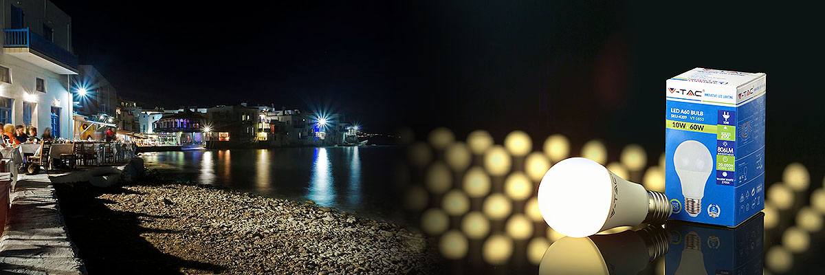 Lampadine V-TAC nelle taverne